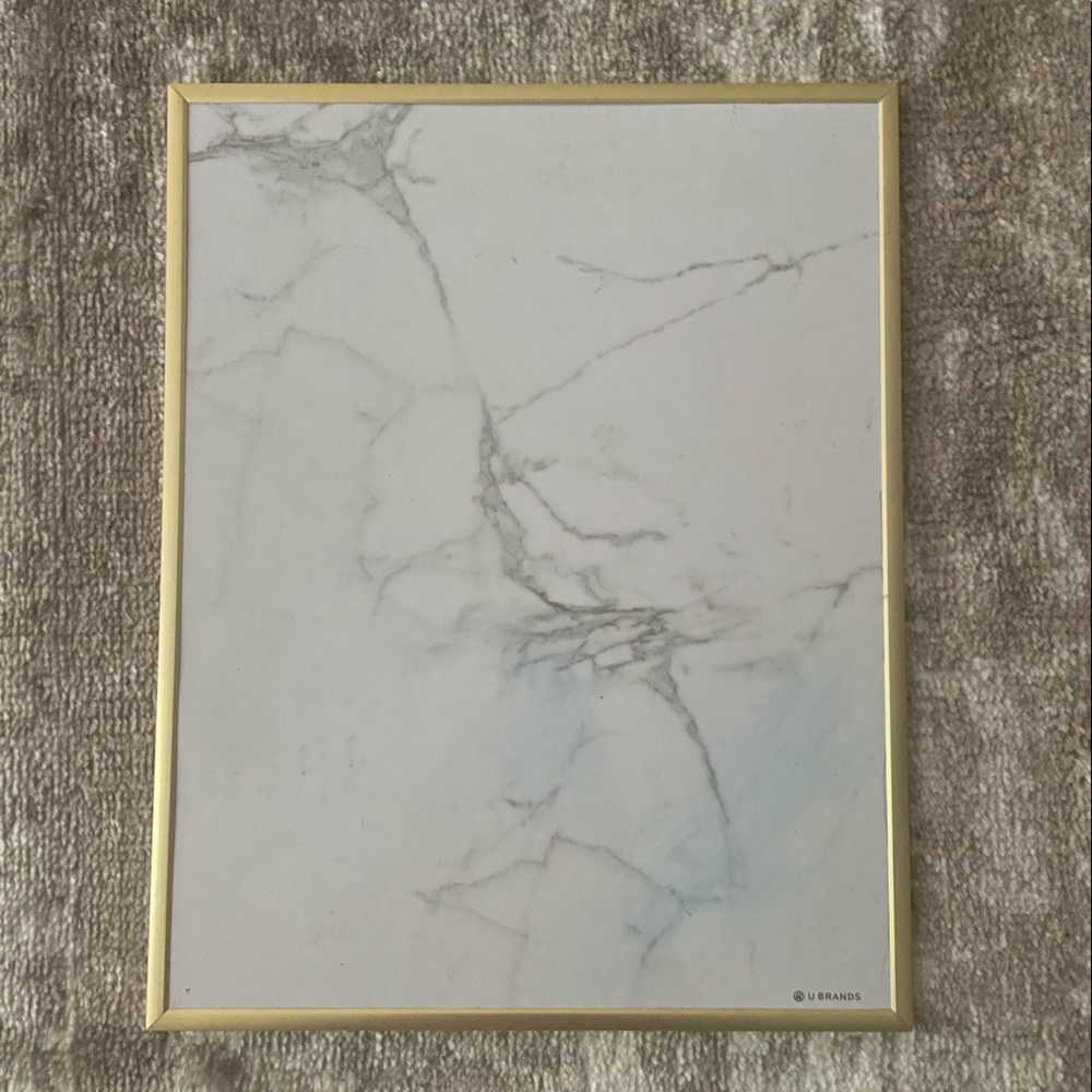 White board (marble) 15X11?